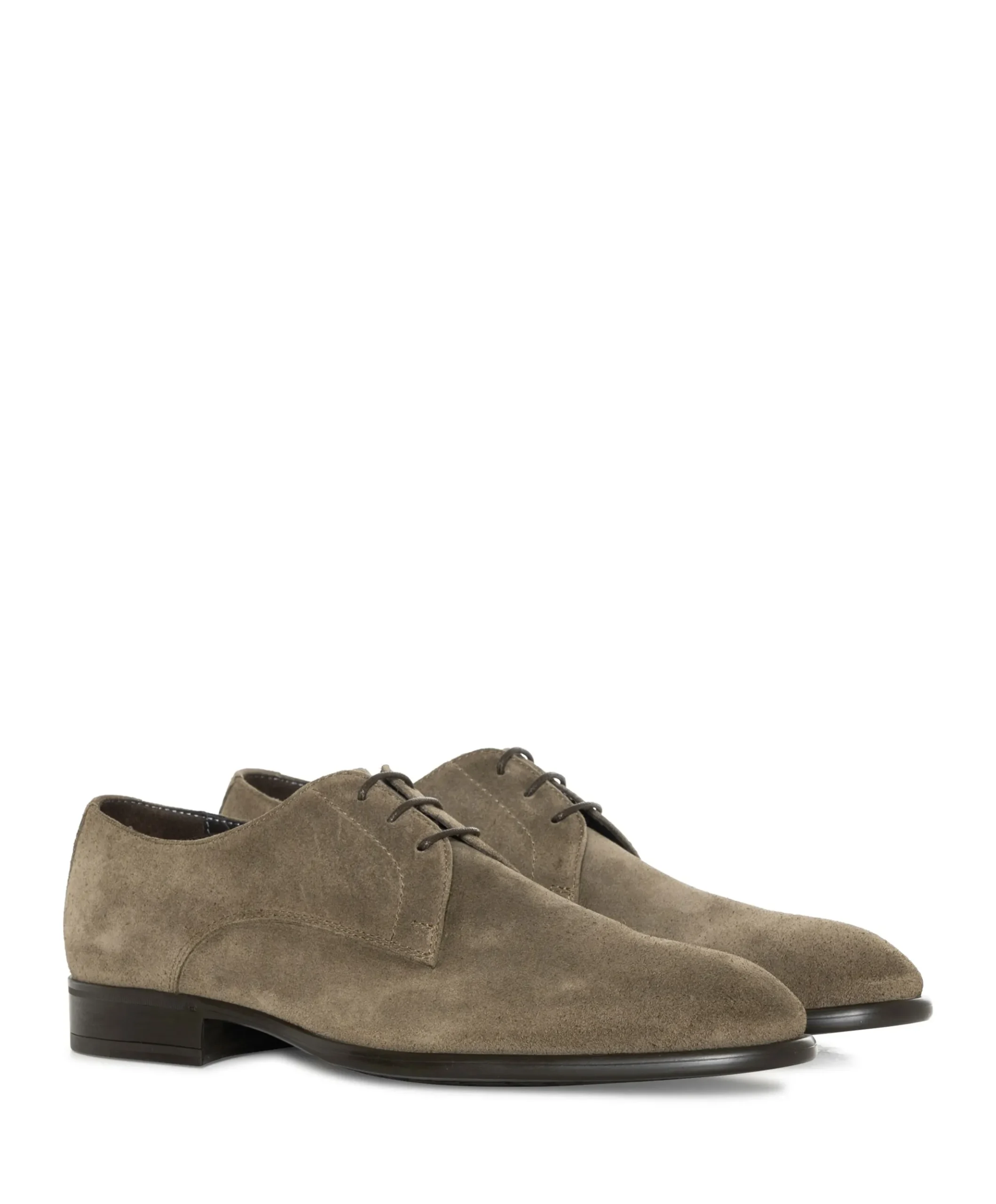 Heren veterschoenen beige