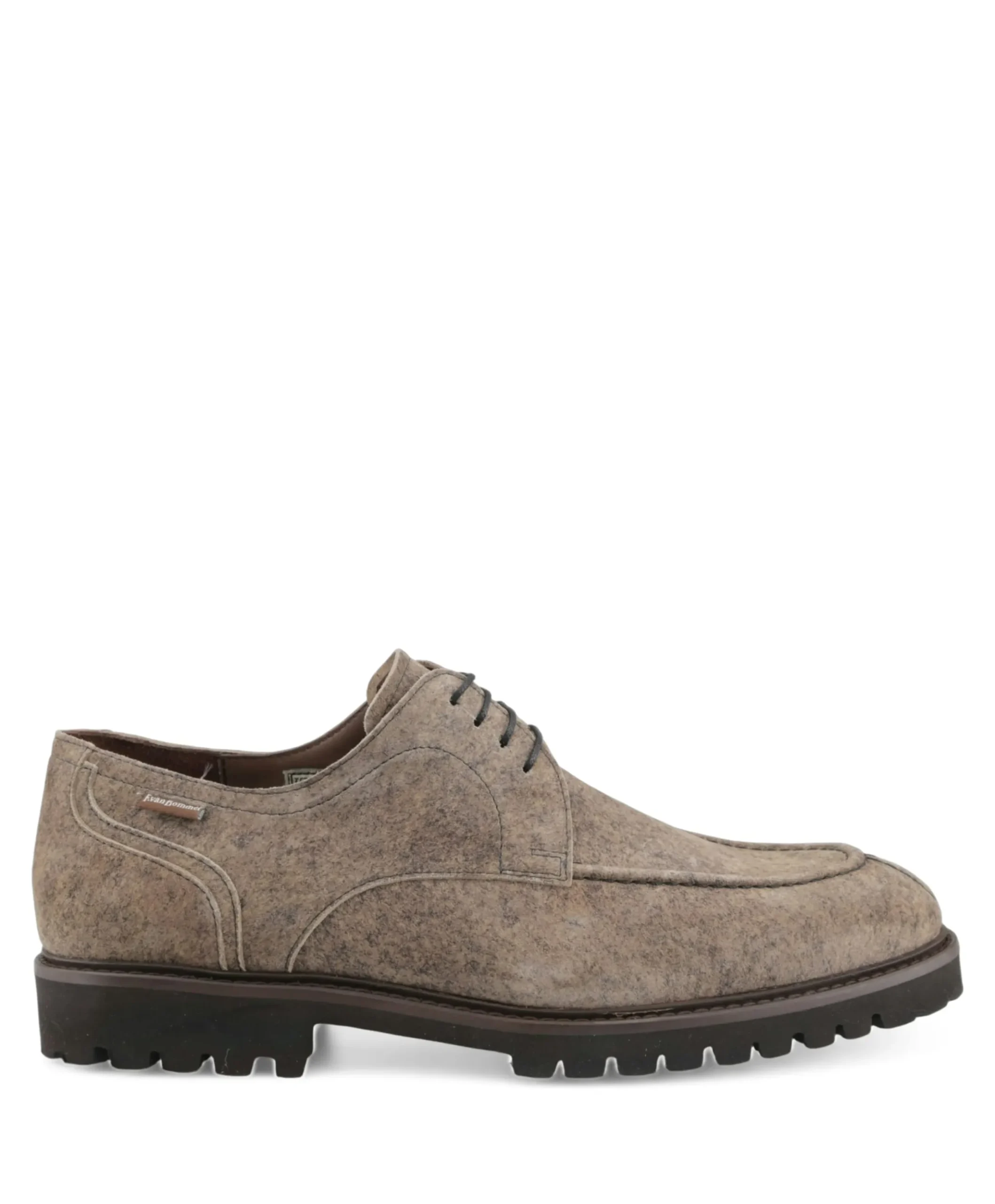 heren veterschoenen beige