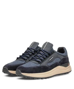 heren veterschoenen blauw