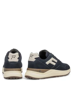 heren veterschoenen blauw