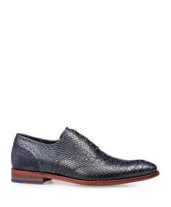 heren veterschoenen blauw