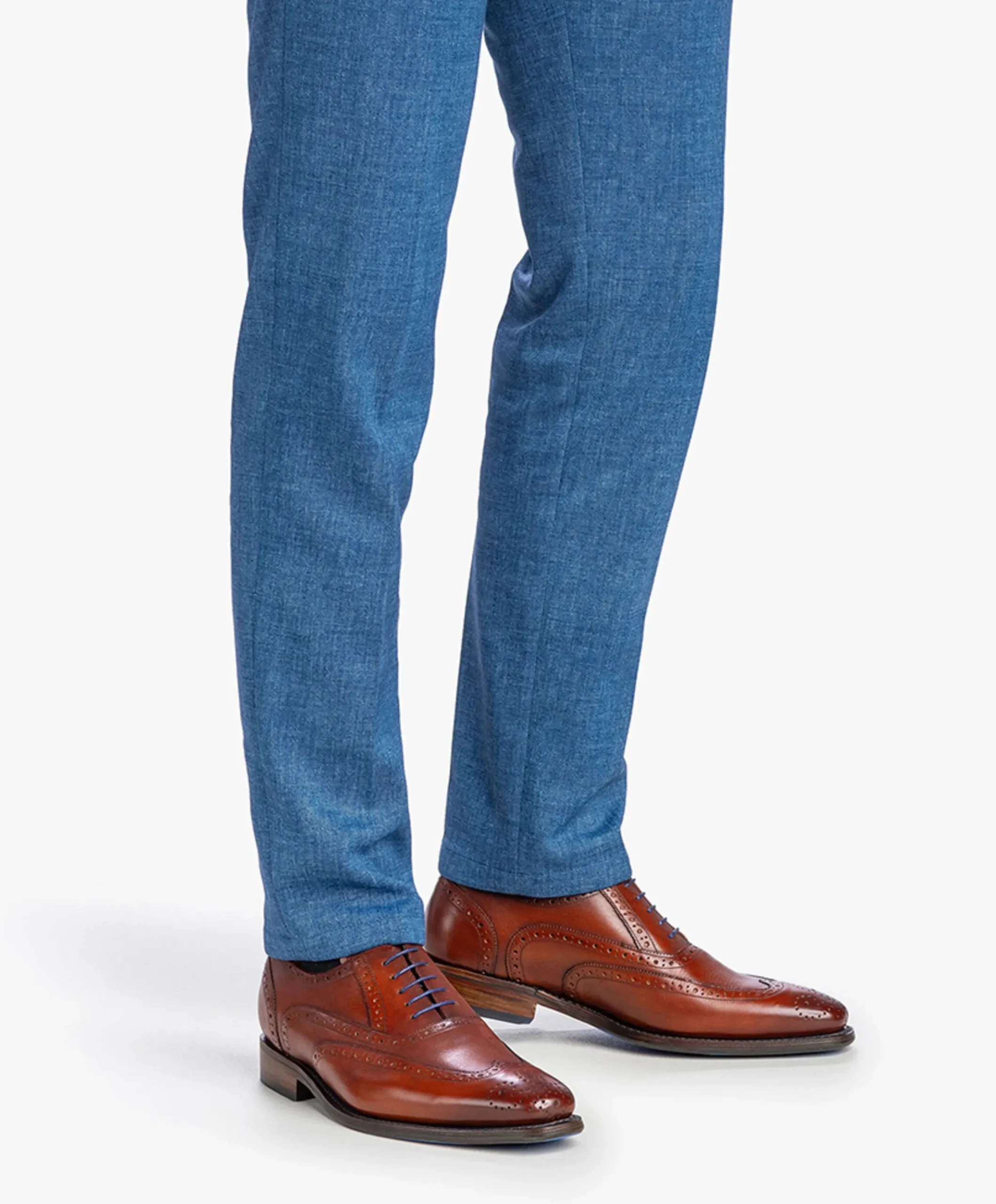 heren veterschoenen bruin