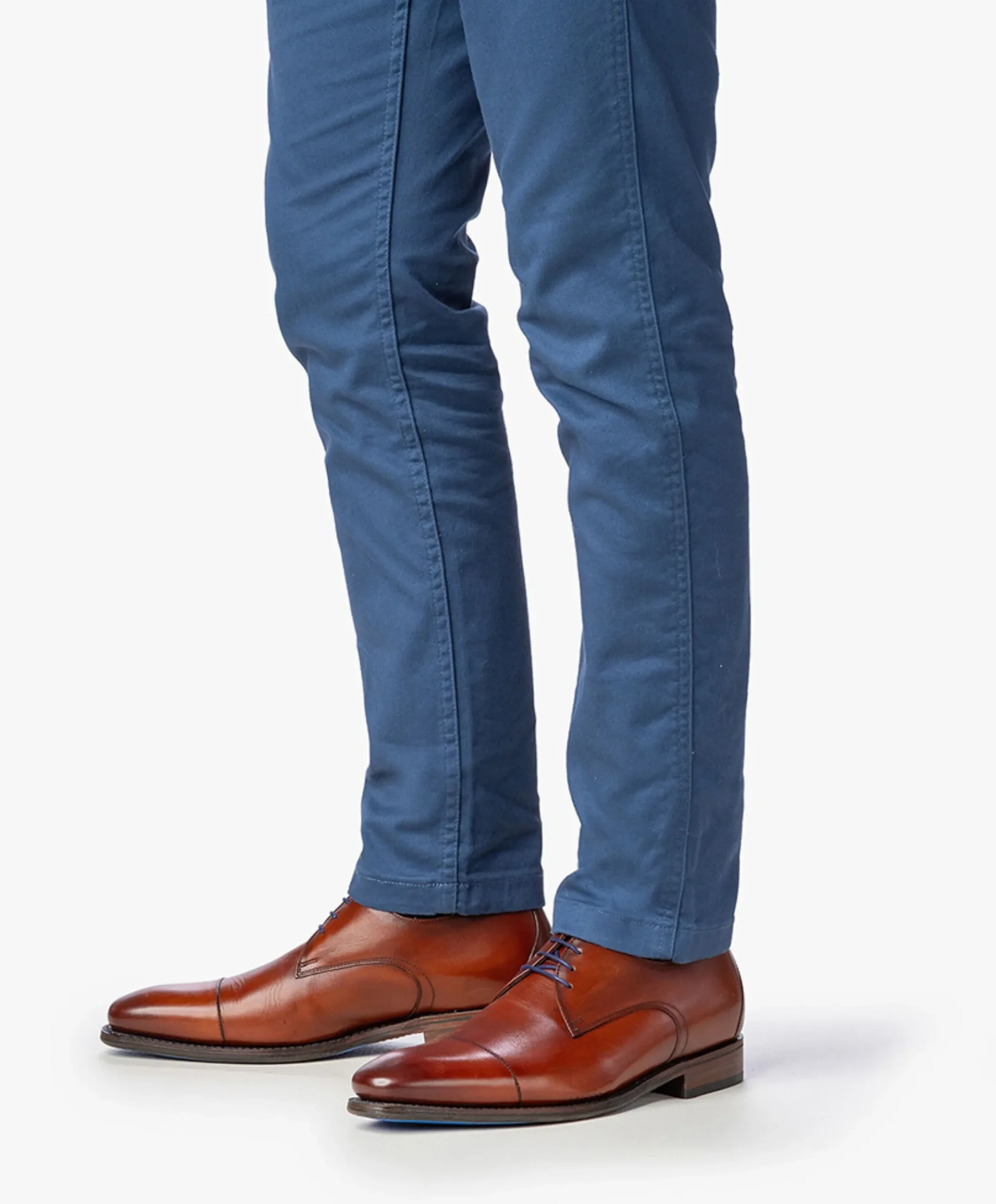 heren veterschoenen bruin