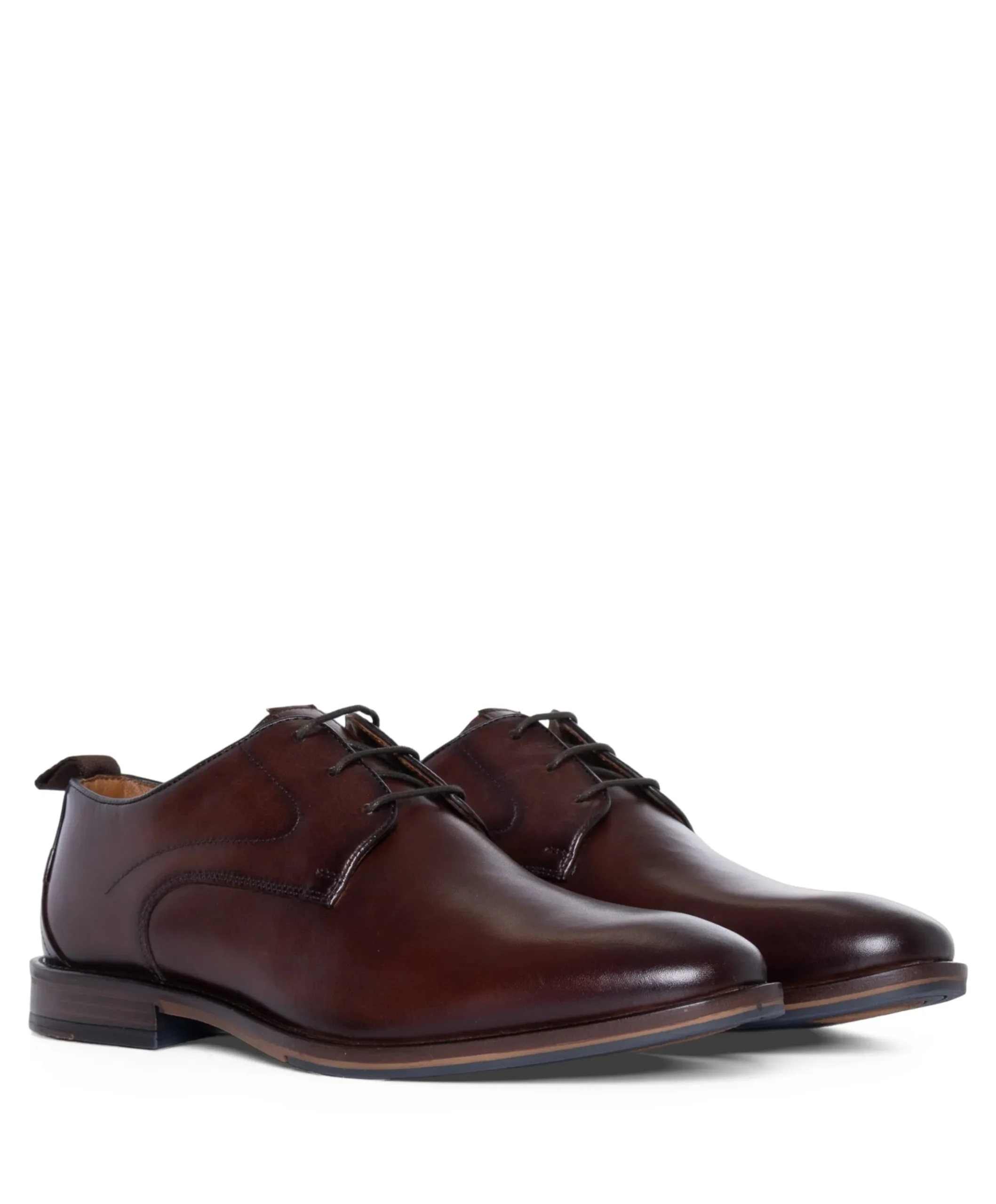 heren veterschoenen bruin