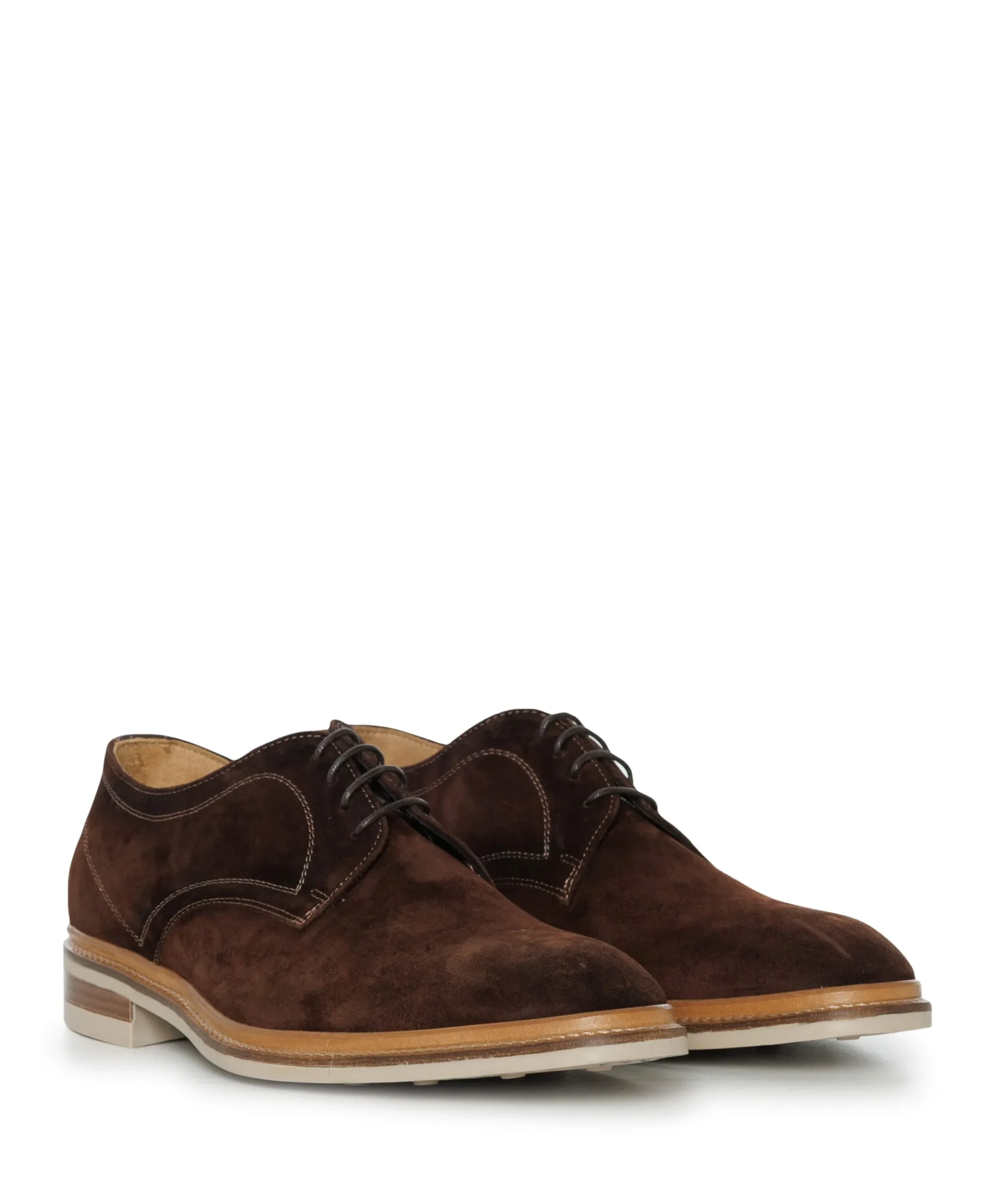 heren veterschoenen bruin