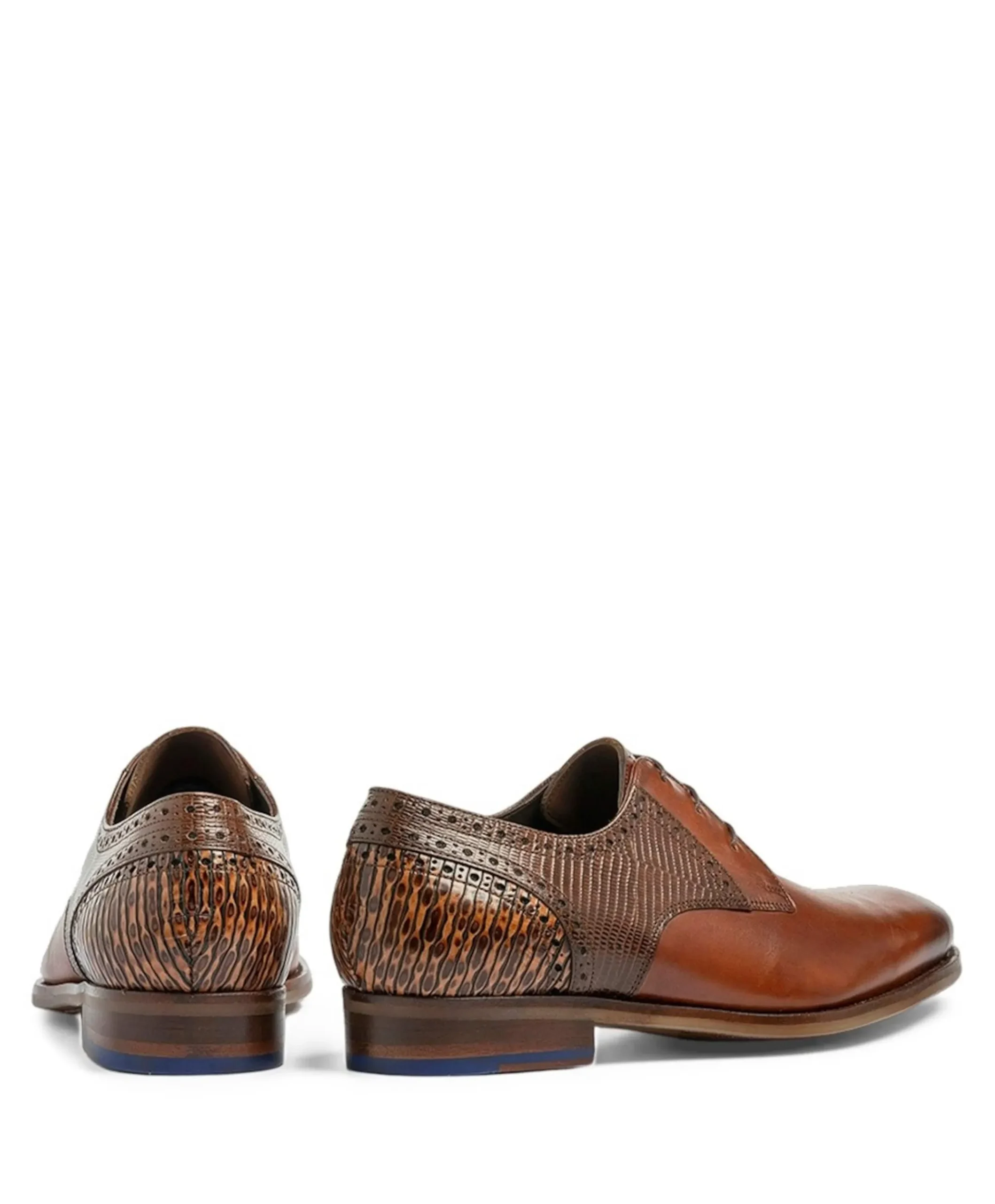 heren veterschoenen bruin