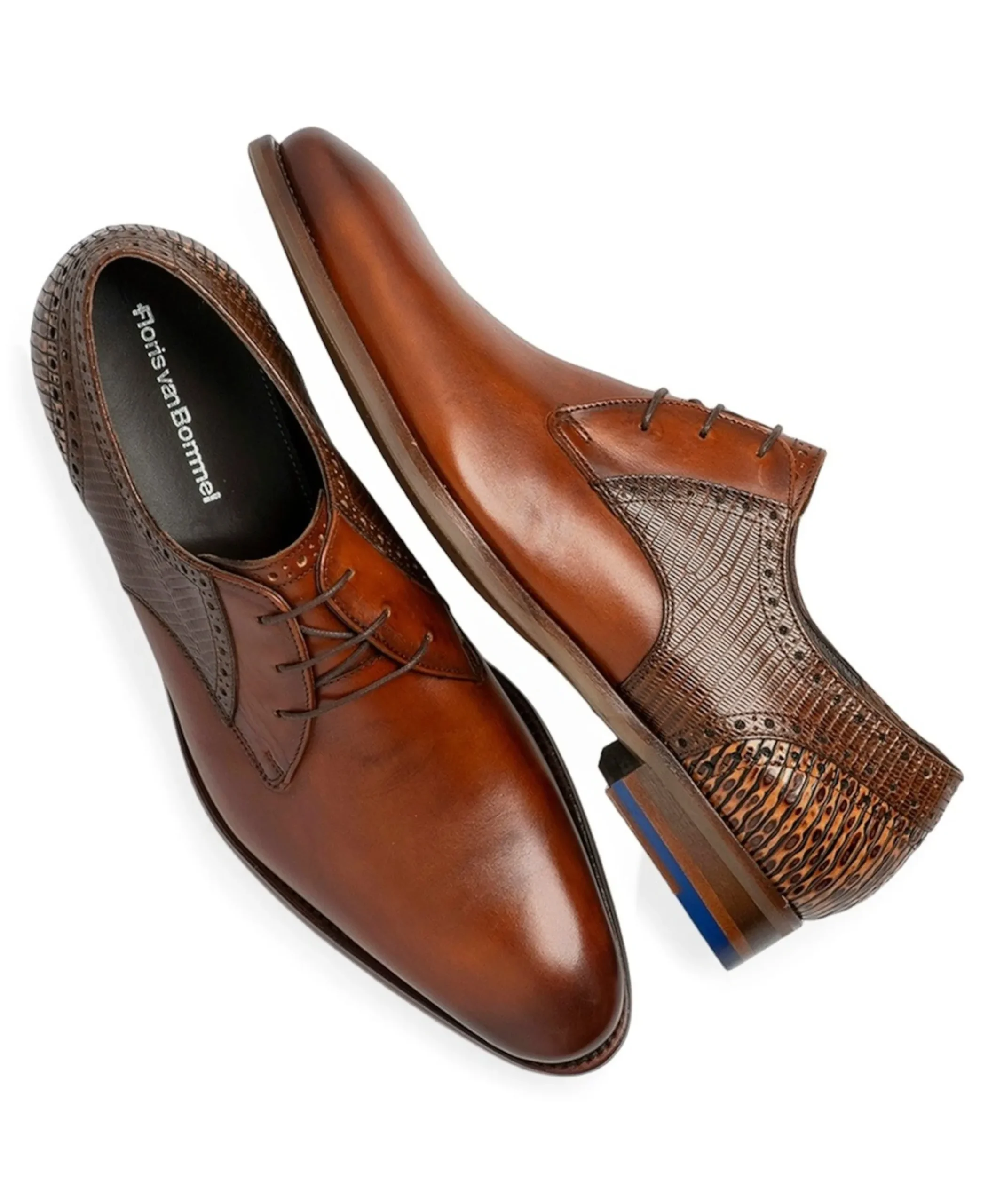 heren veterschoenen bruin