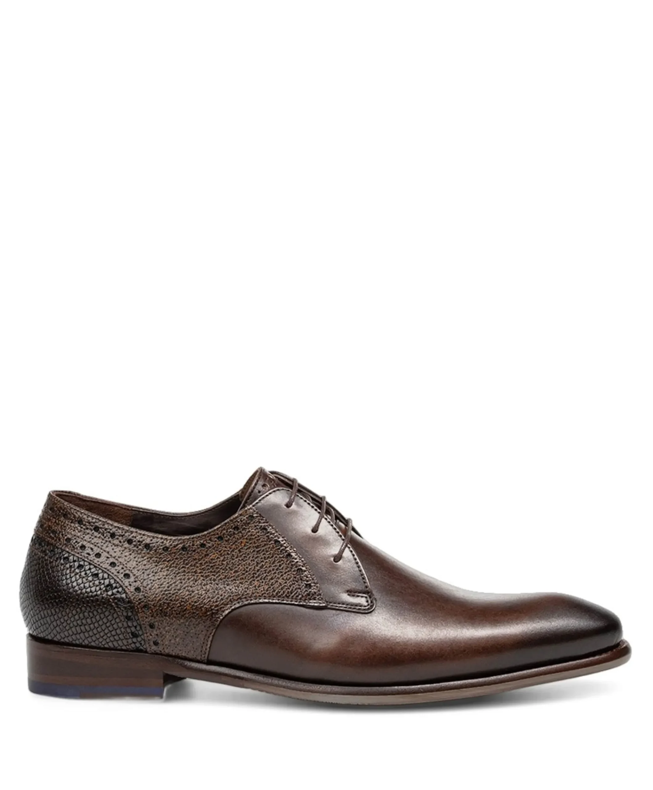 heren veterschoenen bruin
