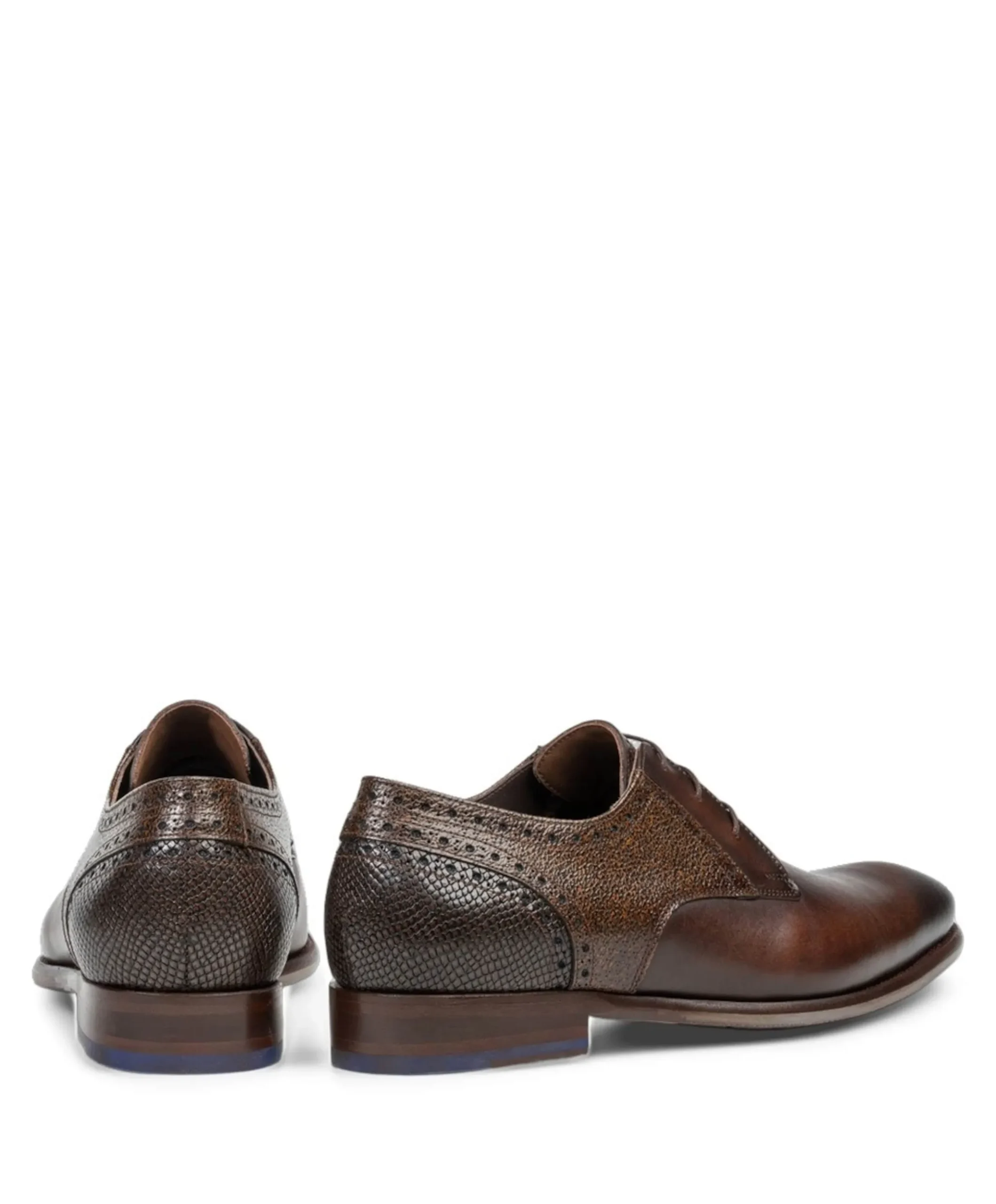 heren veterschoenen bruin