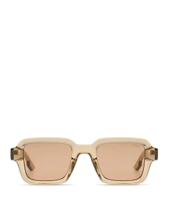 Heren zonnebril beige