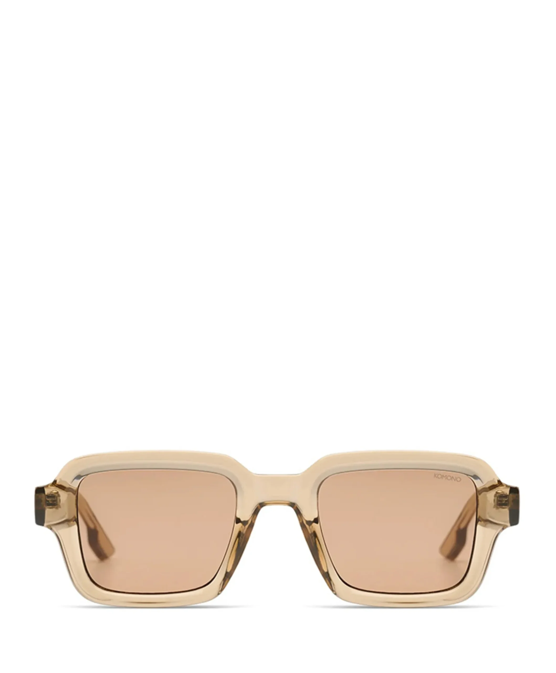 Heren zonnebril beige