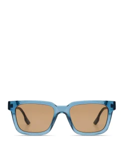 Heren zonnebril blauw
