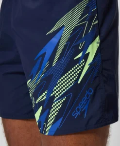 Heren zwemshort blauw