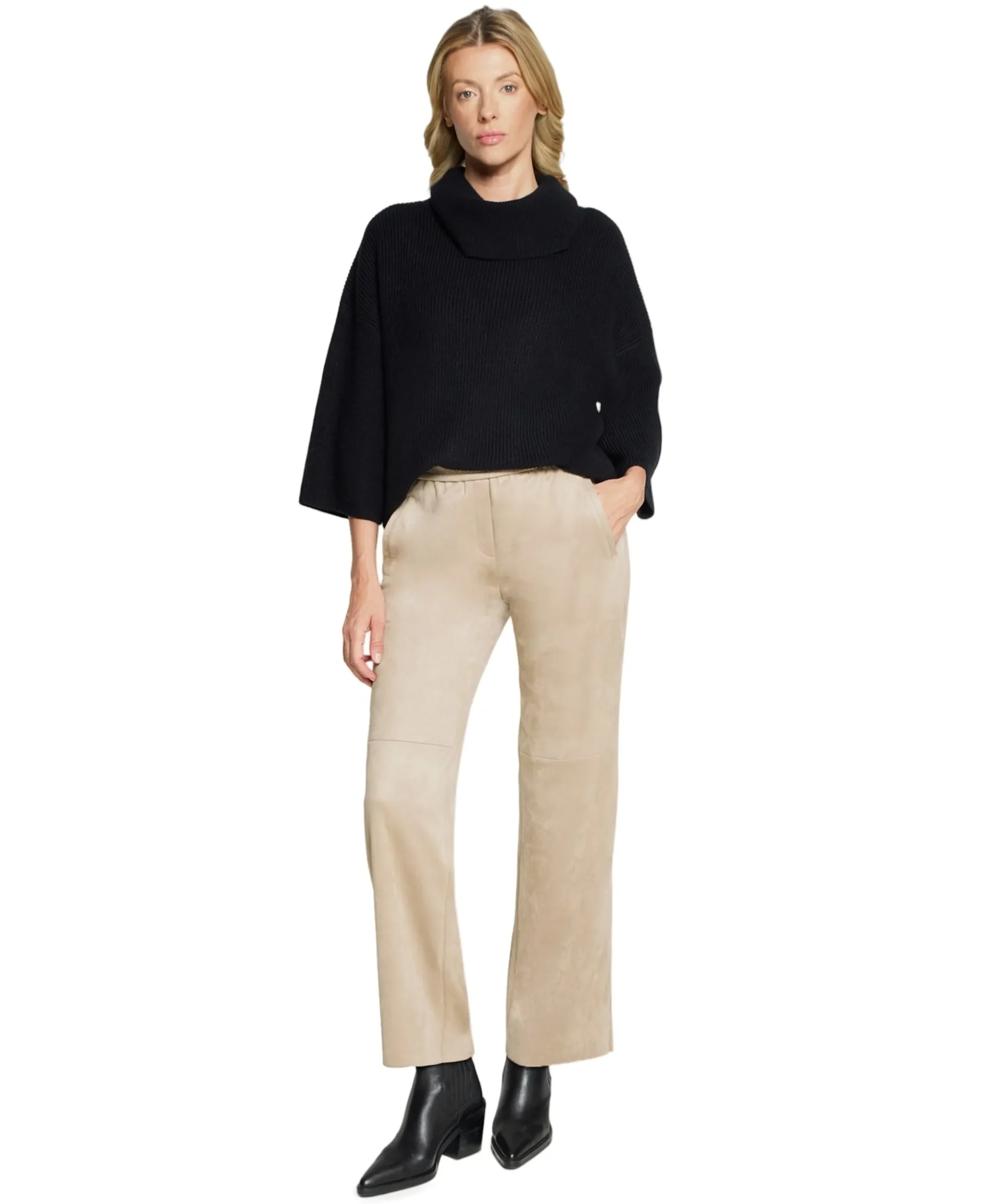 Hose Casual 7/8 LAEnge dames broek bruin