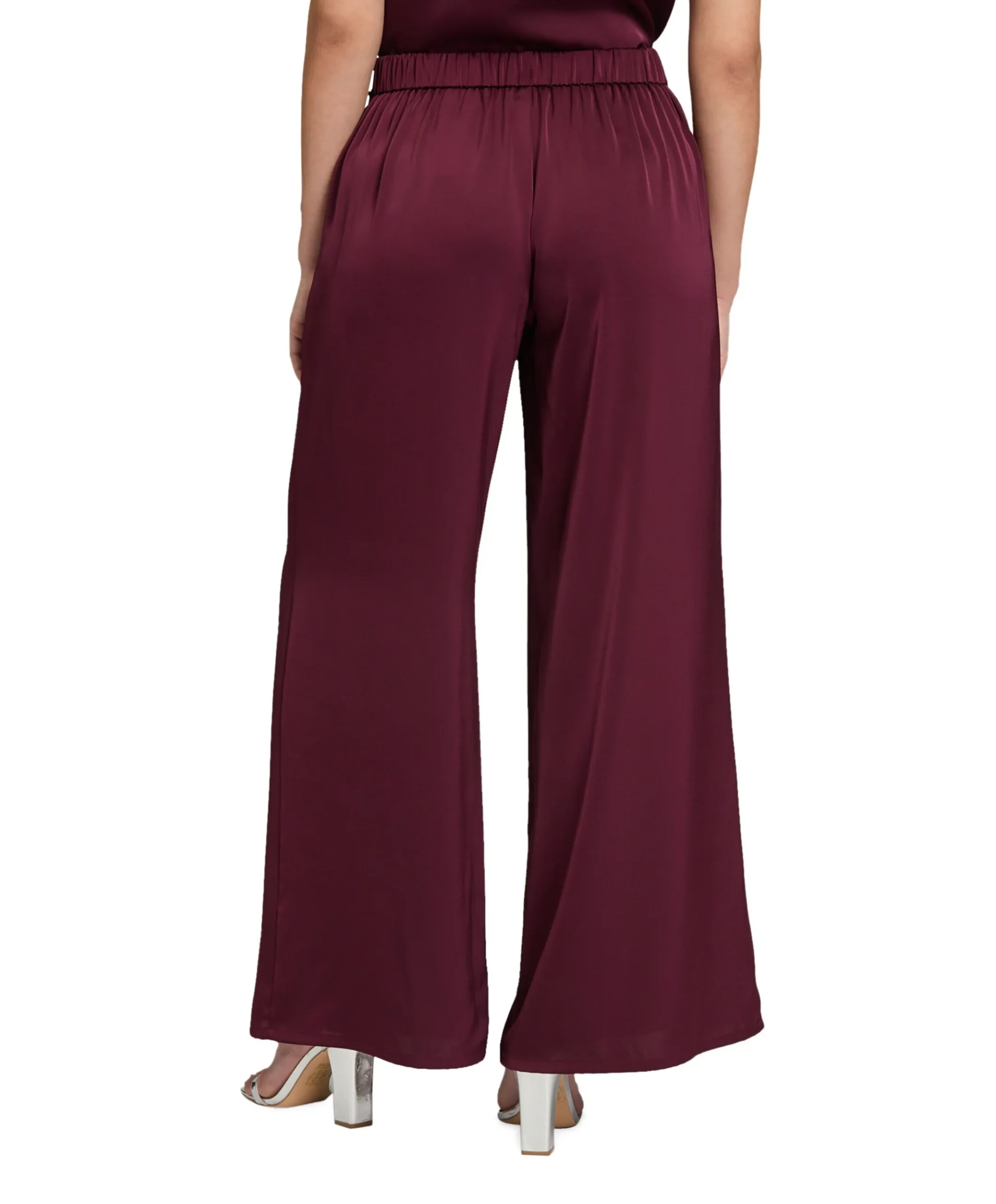 Hose dames broek bordeaux