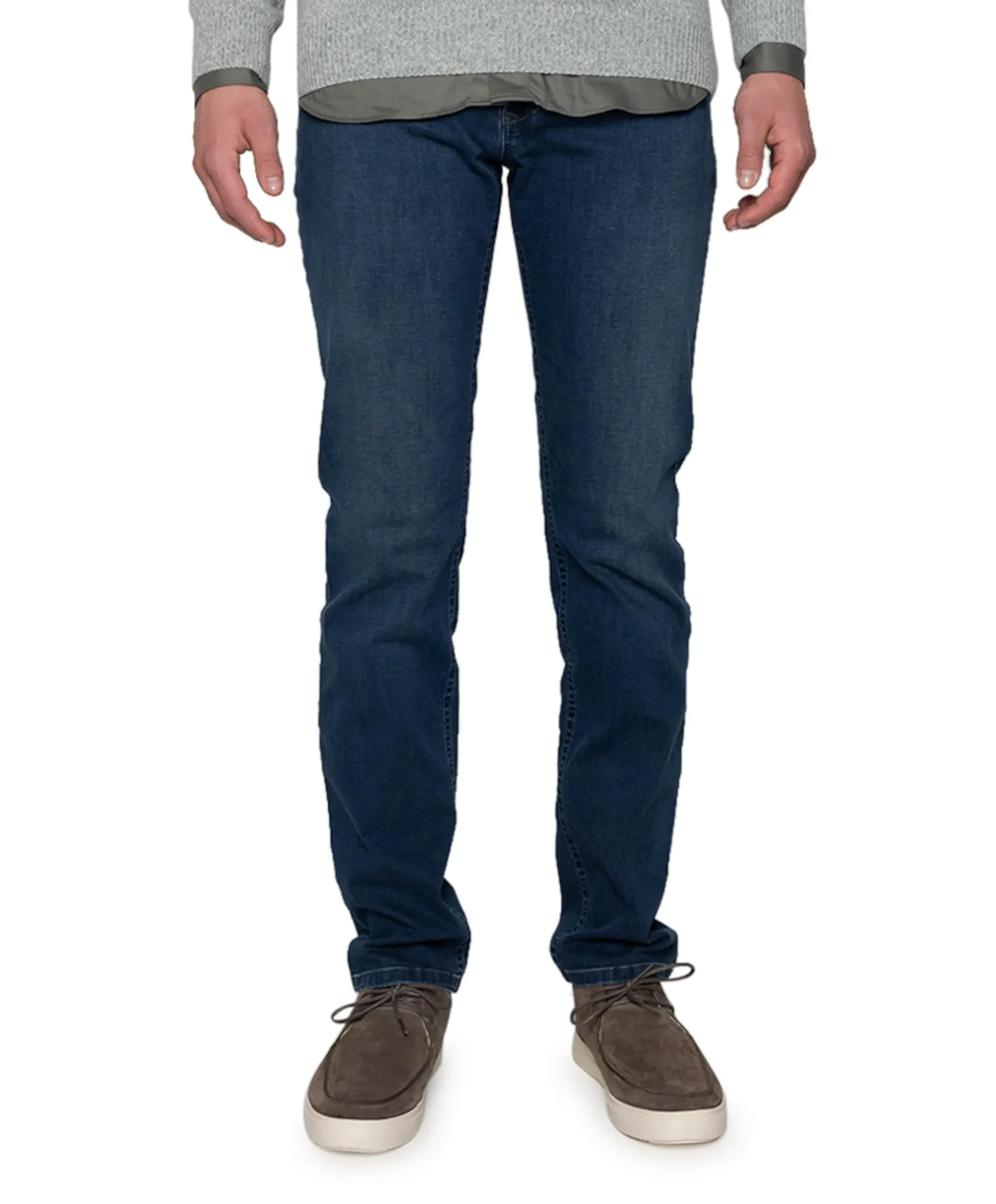 Hose 5-Pocket Modern Fit heren jeans blauw