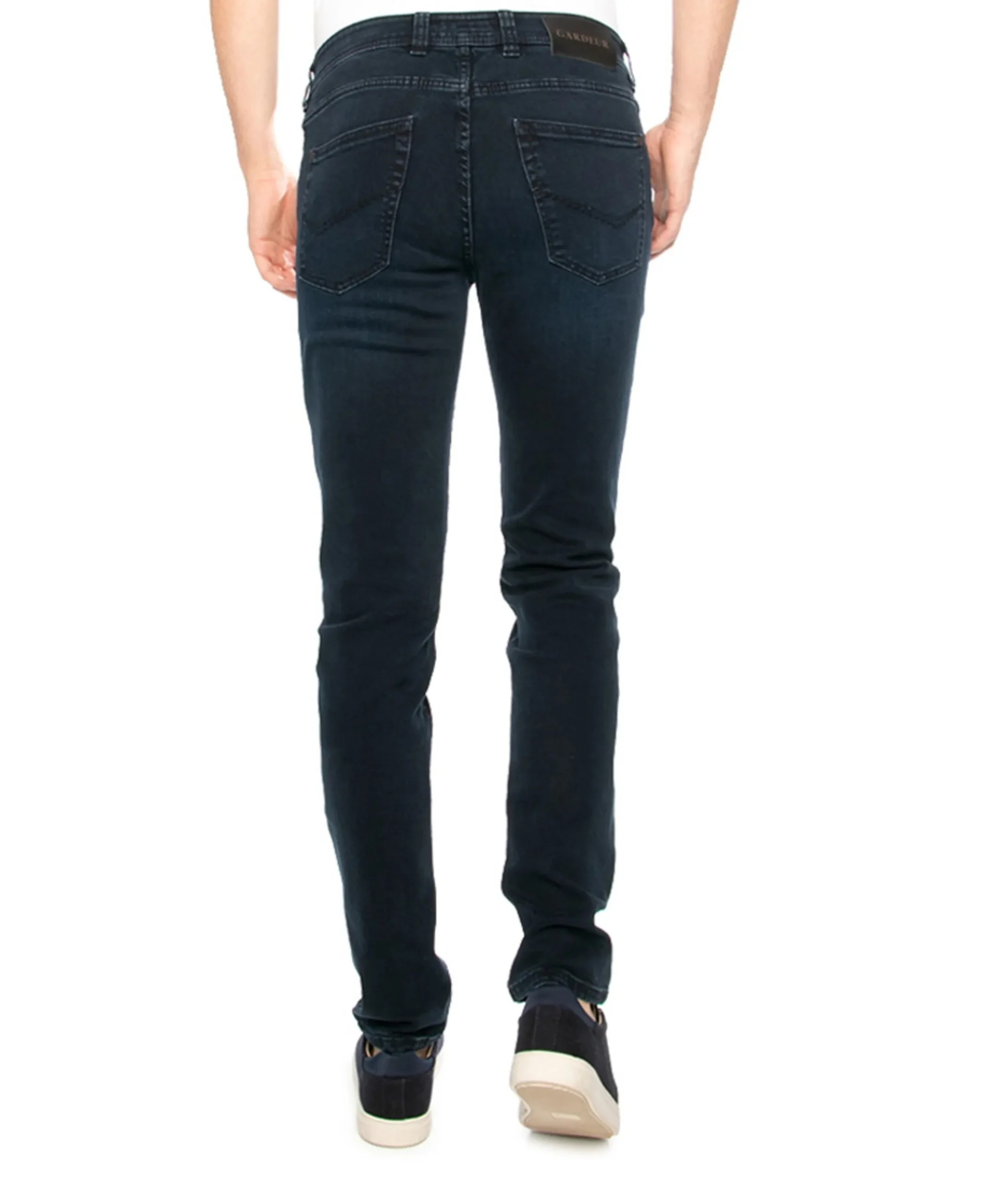 Hose 5-Pocket Slim F heren jeans blauw