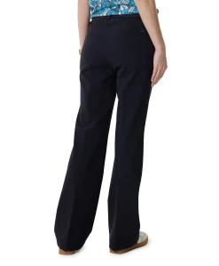 Hose Pull On Slim dames broek blauw