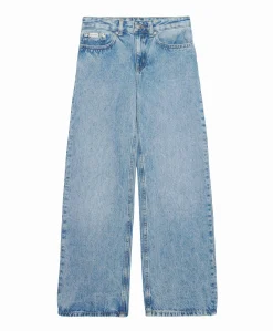 HR WIDE LEG DANTE WASH meisjes jeans blauw