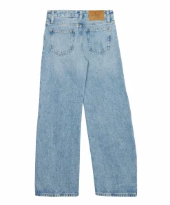 HR WIDE LEG DANTE WASH meisjes jeans blauw