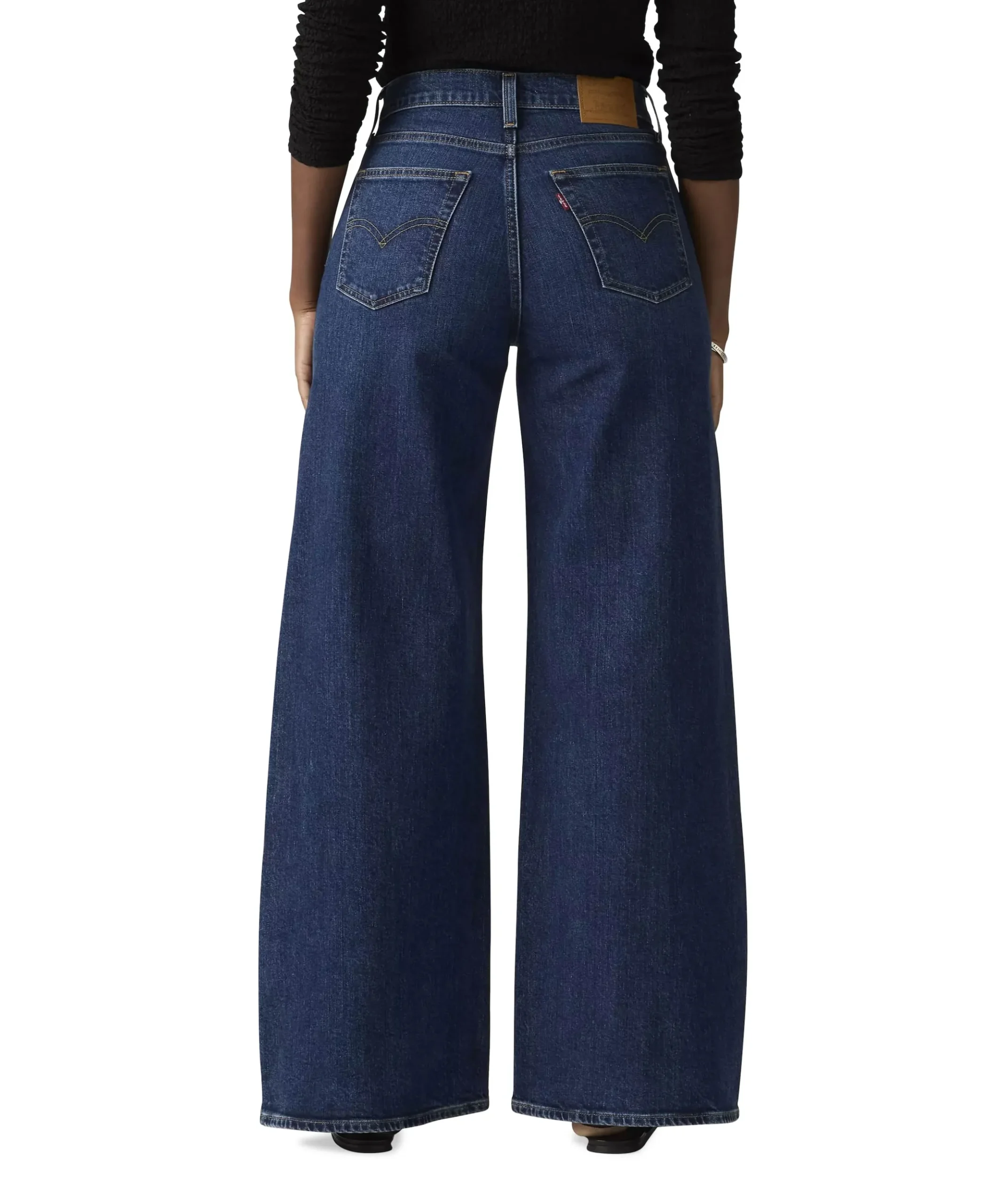 728 HR WIDE LEG WOODSTOCK WIDE LEG dames jeans blauw