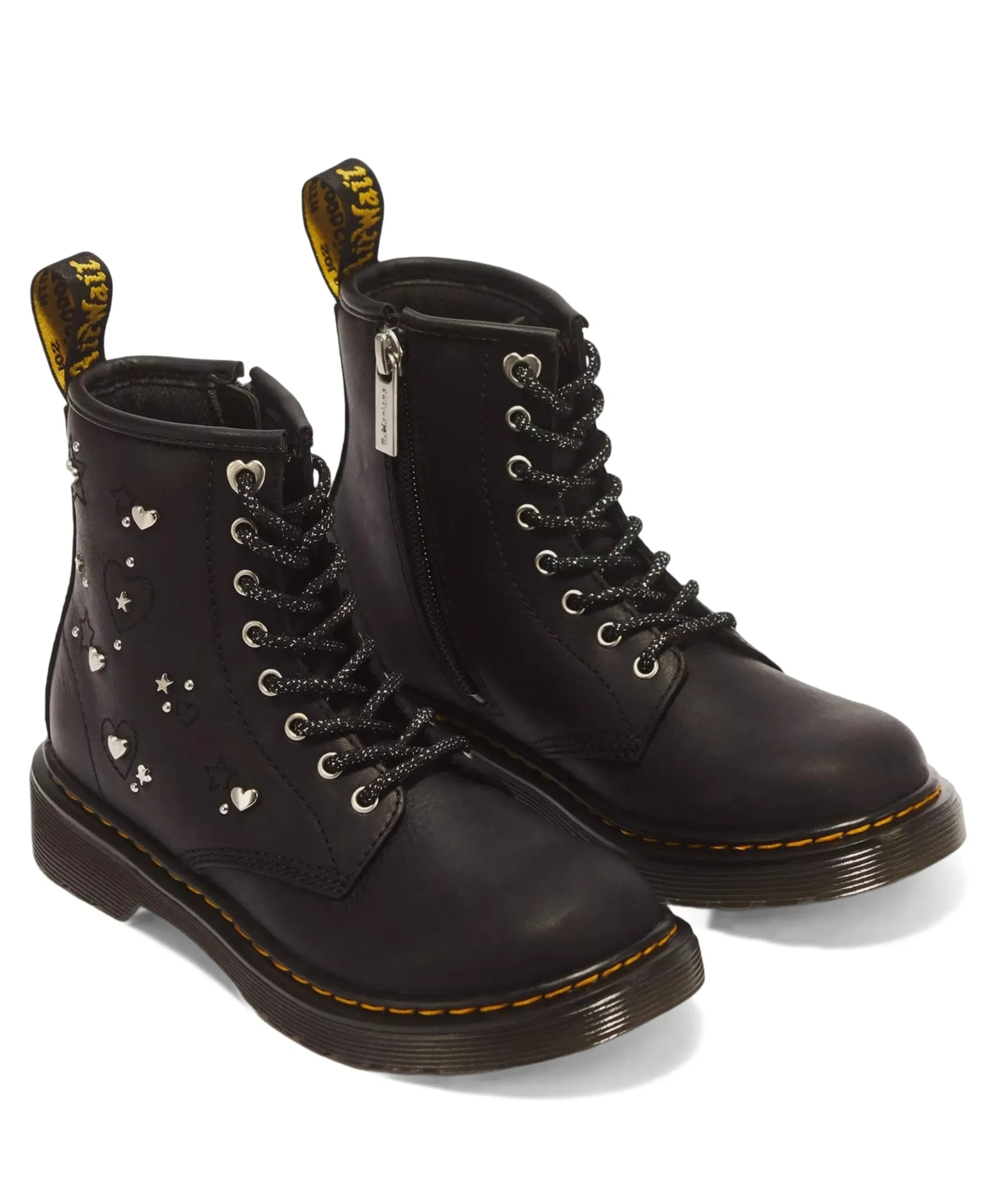 1460 HS J meisjes boots zwart