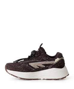 HTS KIDS SHADOW LACE FS uniseks sneakers bruin