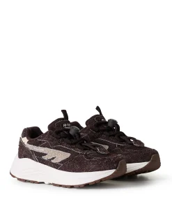 HTS KIDS SHADOW LACE FS uniseks sneakers bruin