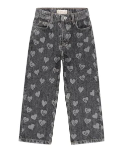 Isae Jeans meisjes jeans grijs