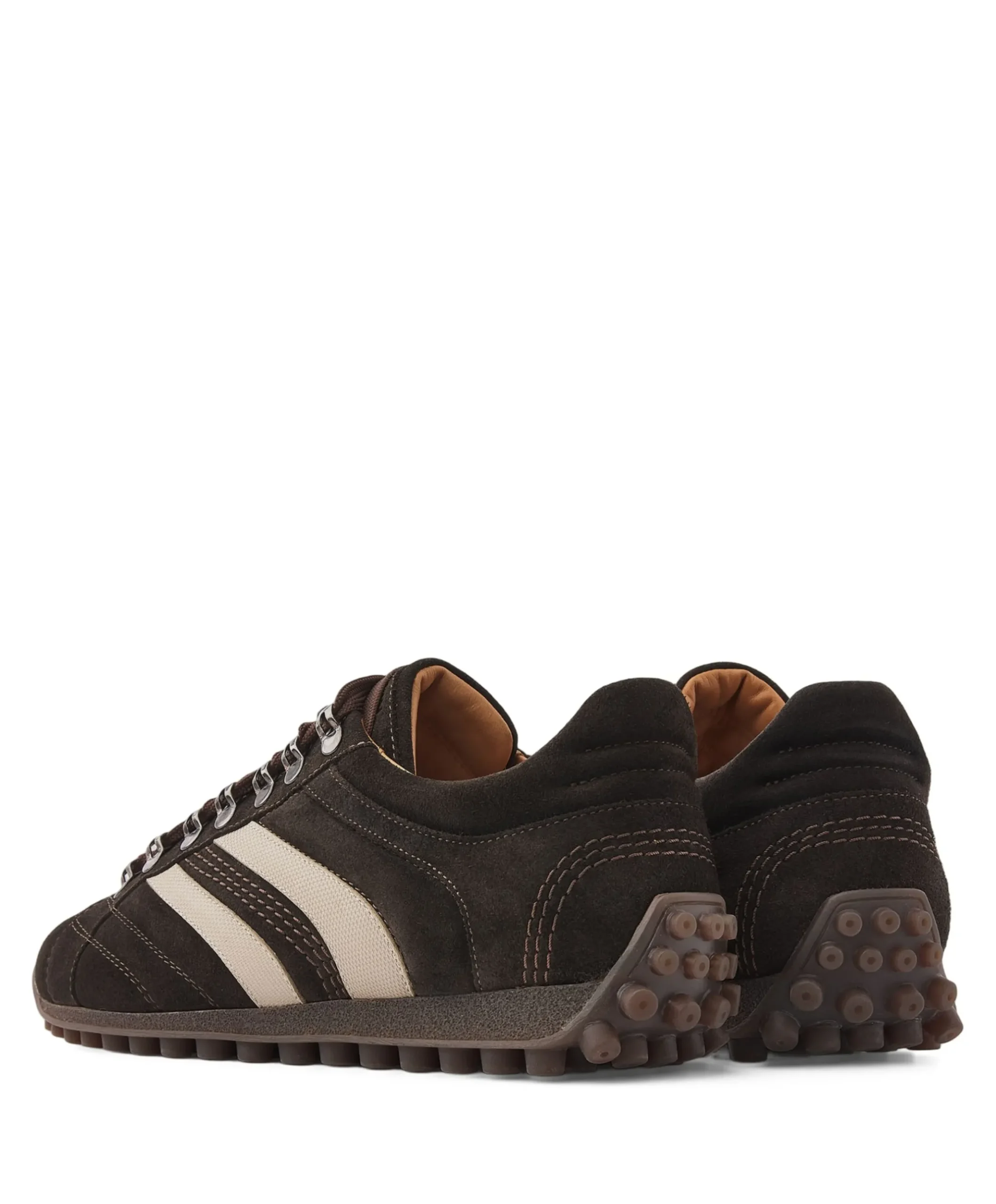 Jack Nathan heren sneakers bruin