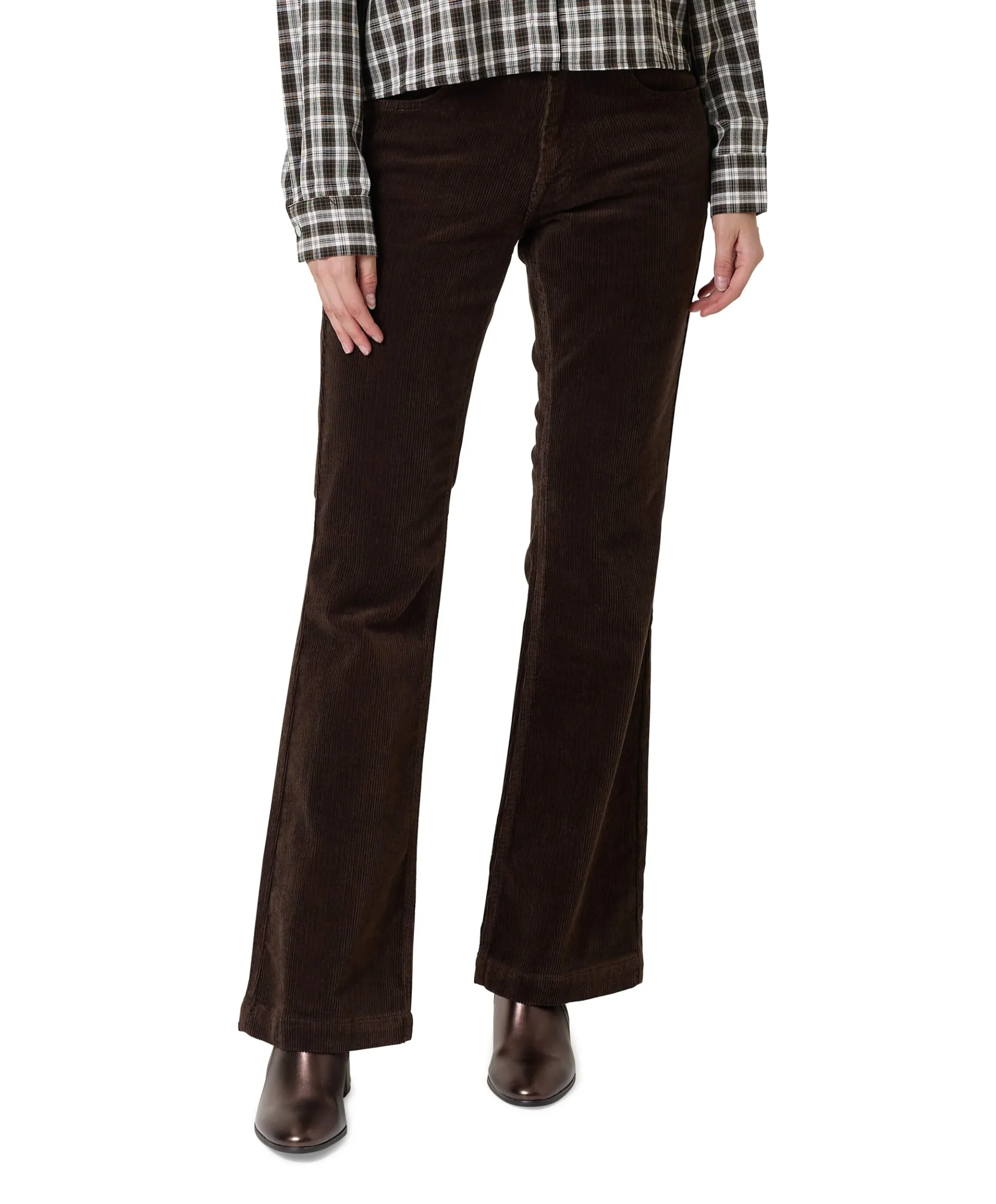 Jade - Vintage Corduroy - 001 - Bla dames broek bruin