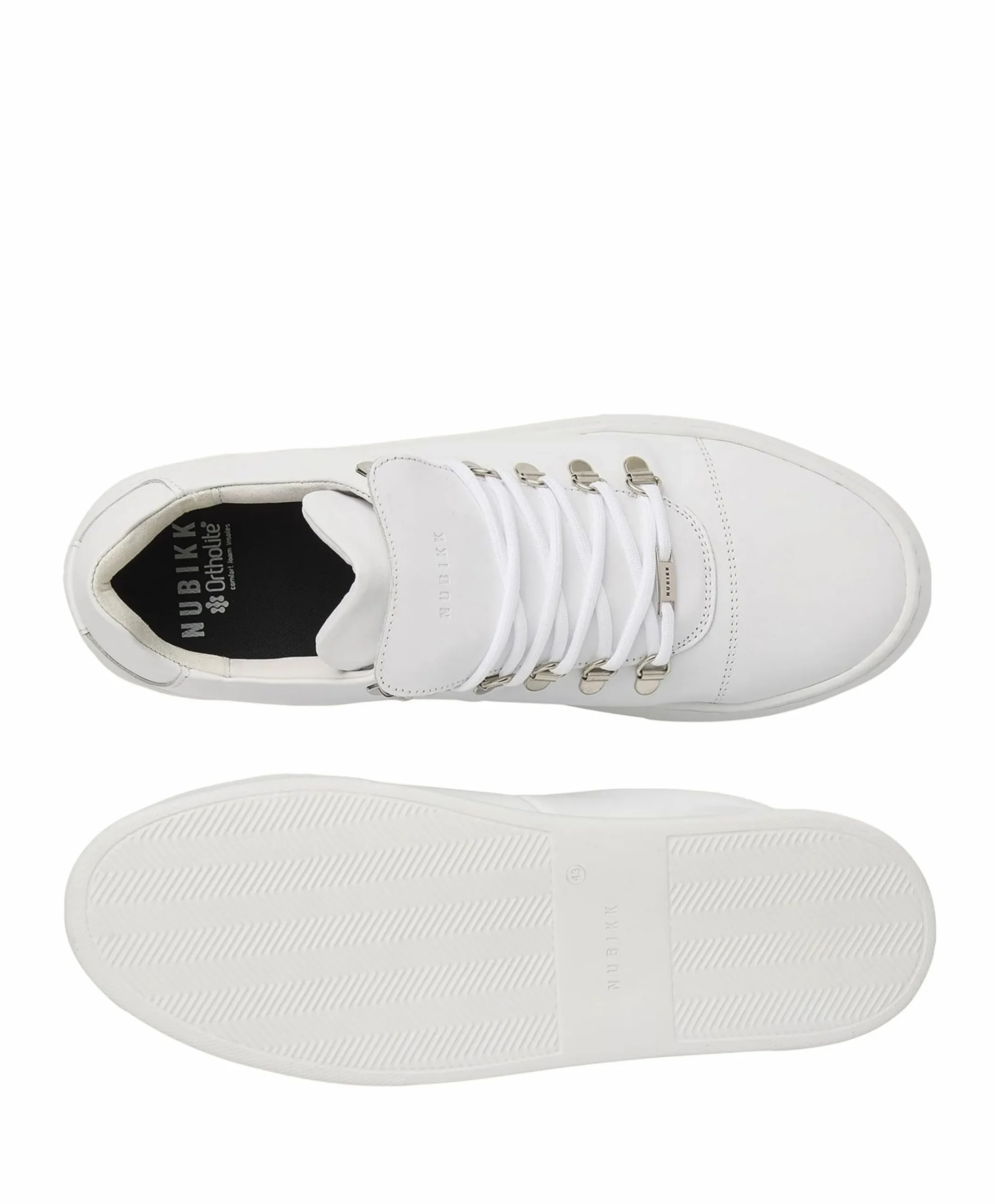 Jagger Classic heren sneakers wit