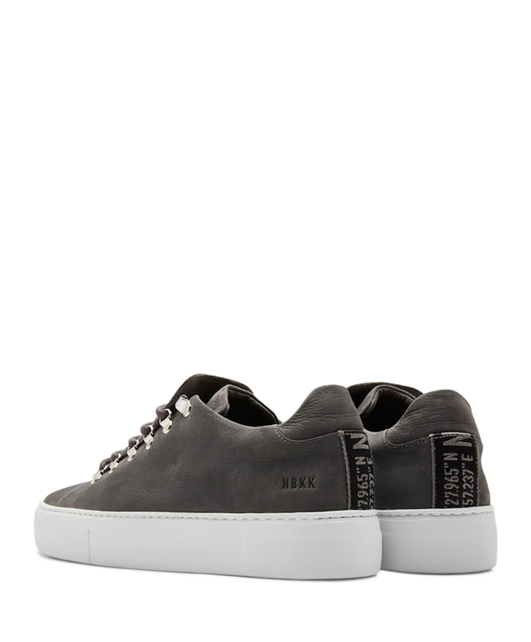 Jagger Classic Nubuck heren sneakers grijs
