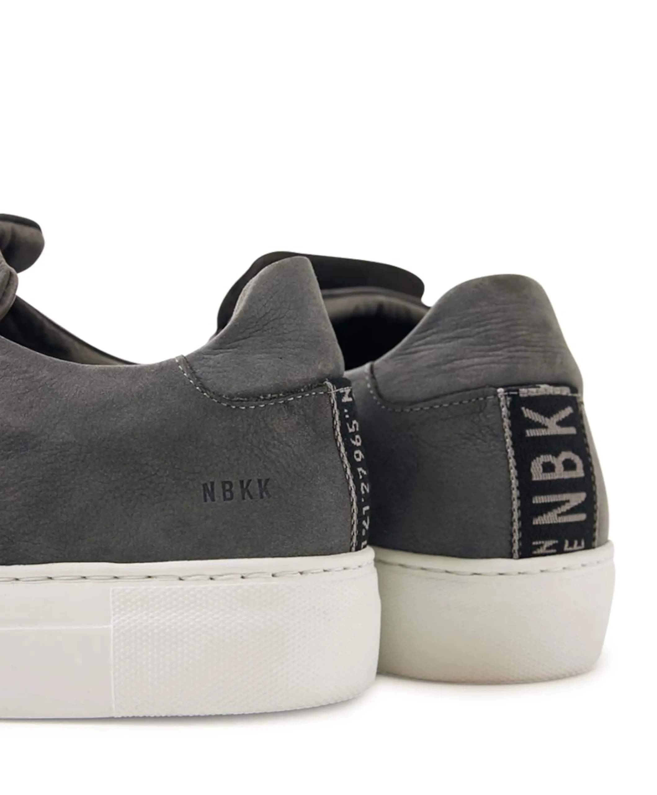 Jagger Classic Nubuck heren sneakers grijs
