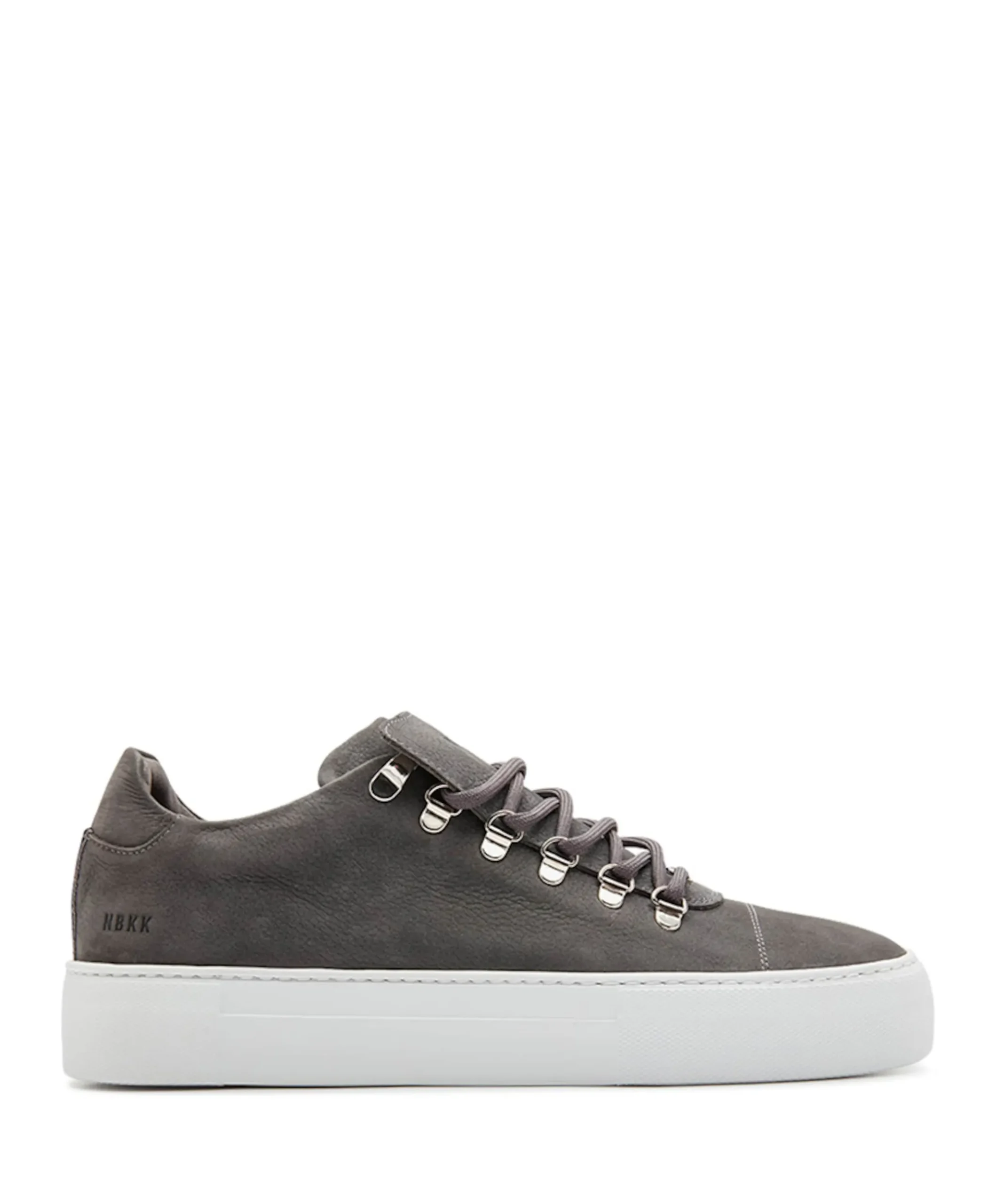 Jagger Classic Nubuck heren sneakers grijs