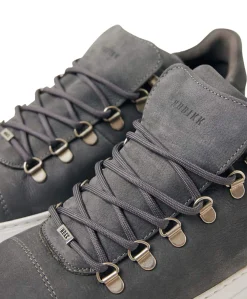 Jagger Classic Nubuck heren sneakers grijs