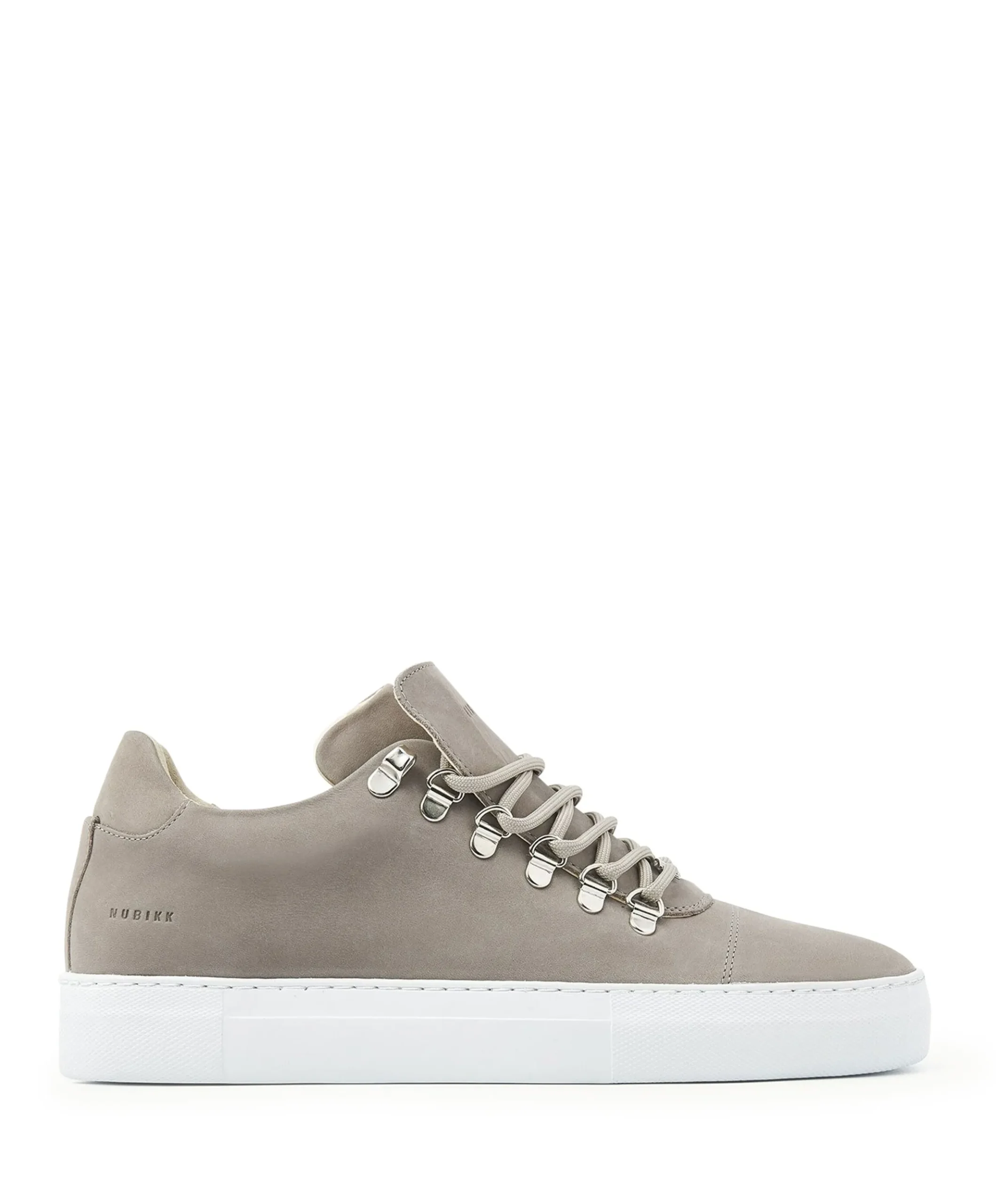 Jagger Classic Nubuck heren sneakers grijs
