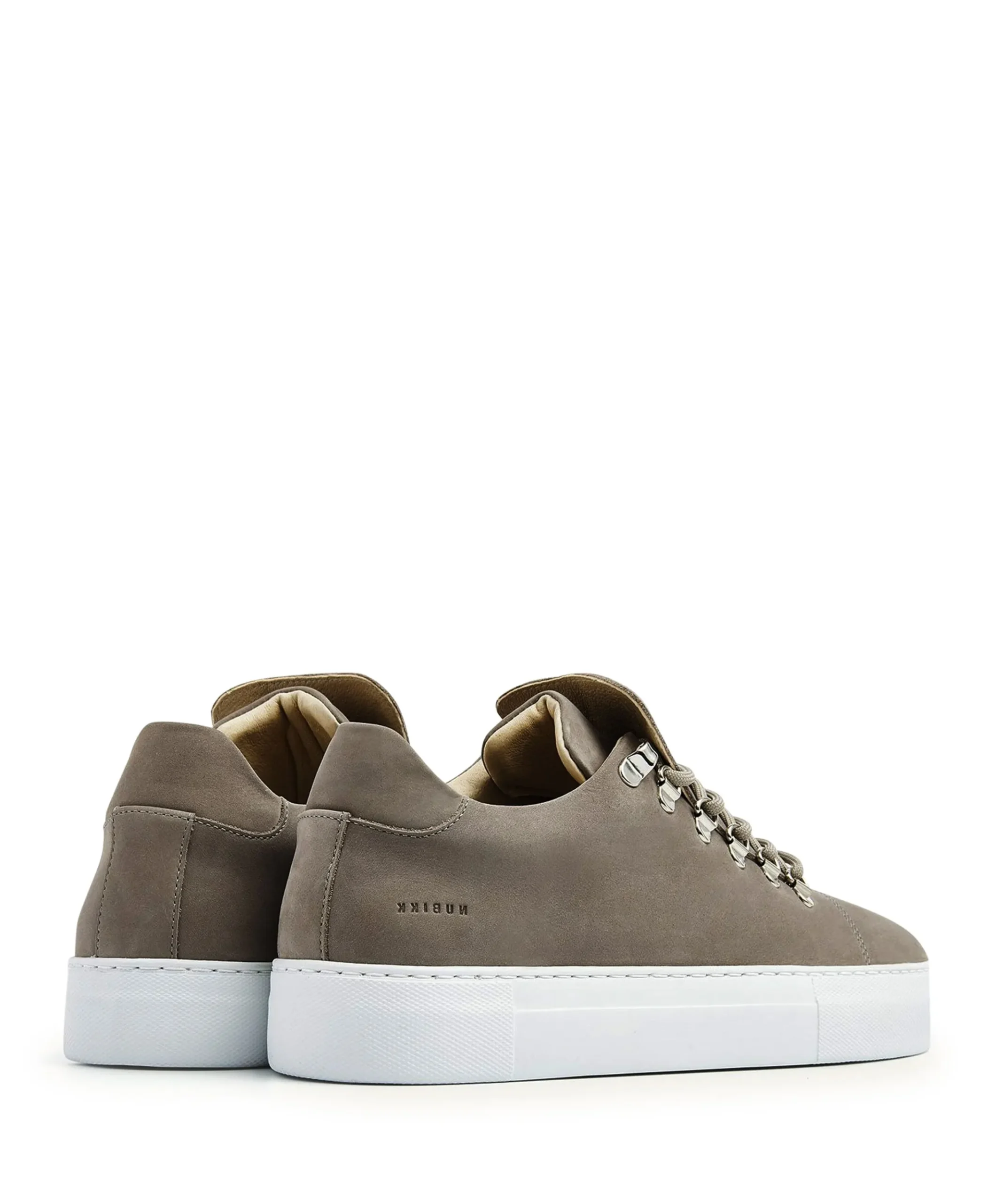 Jagger Classic Nubuck heren sneakers grijs