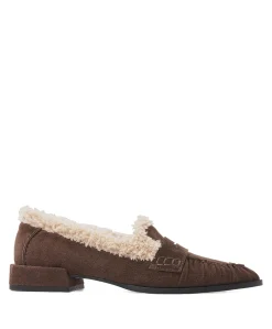 Jazz Vica dames loafers bruin