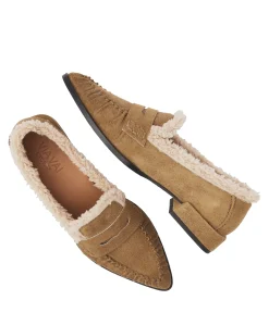 Jazz Vica dames loafers bruin