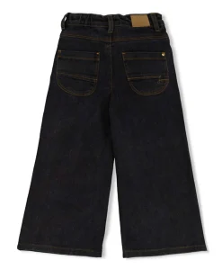 Jeans wide leg - Winter meisjes jeans zwart
