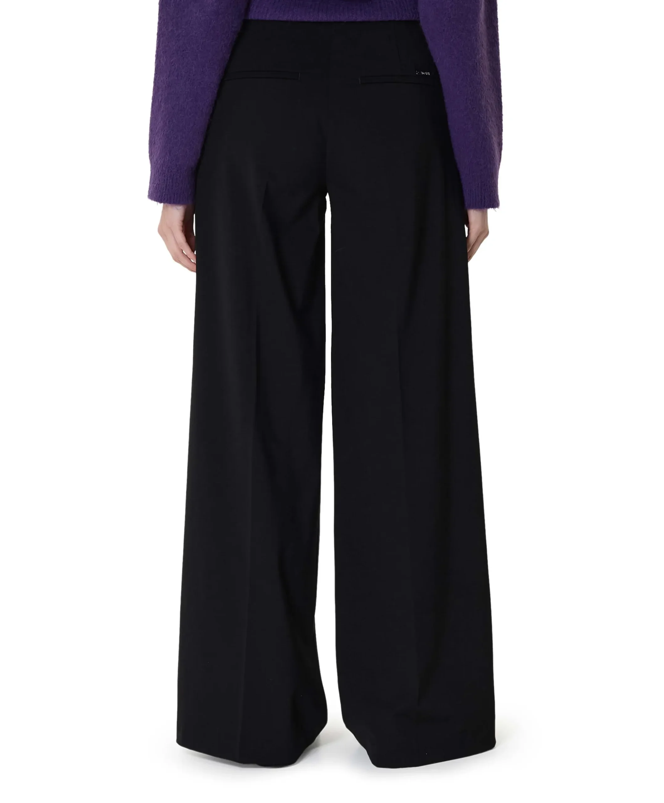 Jenny Palazzo dames broek zwart