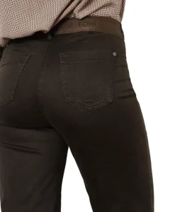 Jenny Wide dames broek bruin