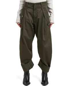 Jett 3D Boyfriend Cargo wmn dames broek groen