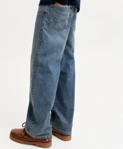 JJIALEX JJORIGINAL SQ 032 SN JNR jongens jeans blauw