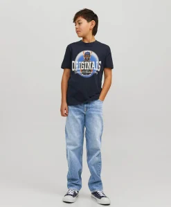 JJICHRIS JJORIGINAL MF 920 NOOS JNR jongens jeans blauw