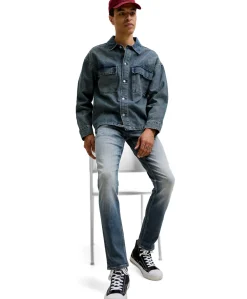 JJIGLENN JJROY JJ 367 SN heren jeans blauw