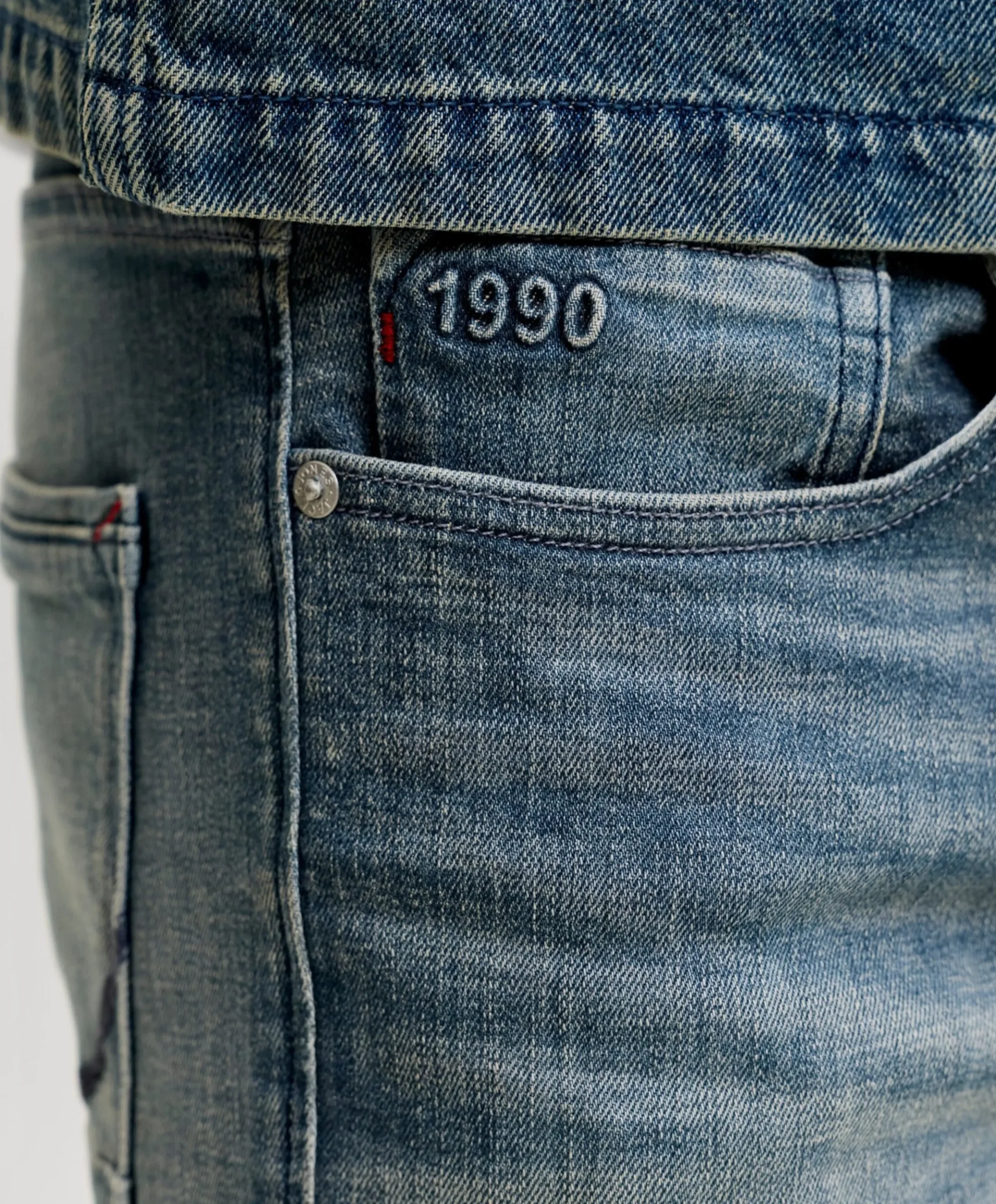 JJIGLENN JJROY JJ 367 SN heren jeans blauw