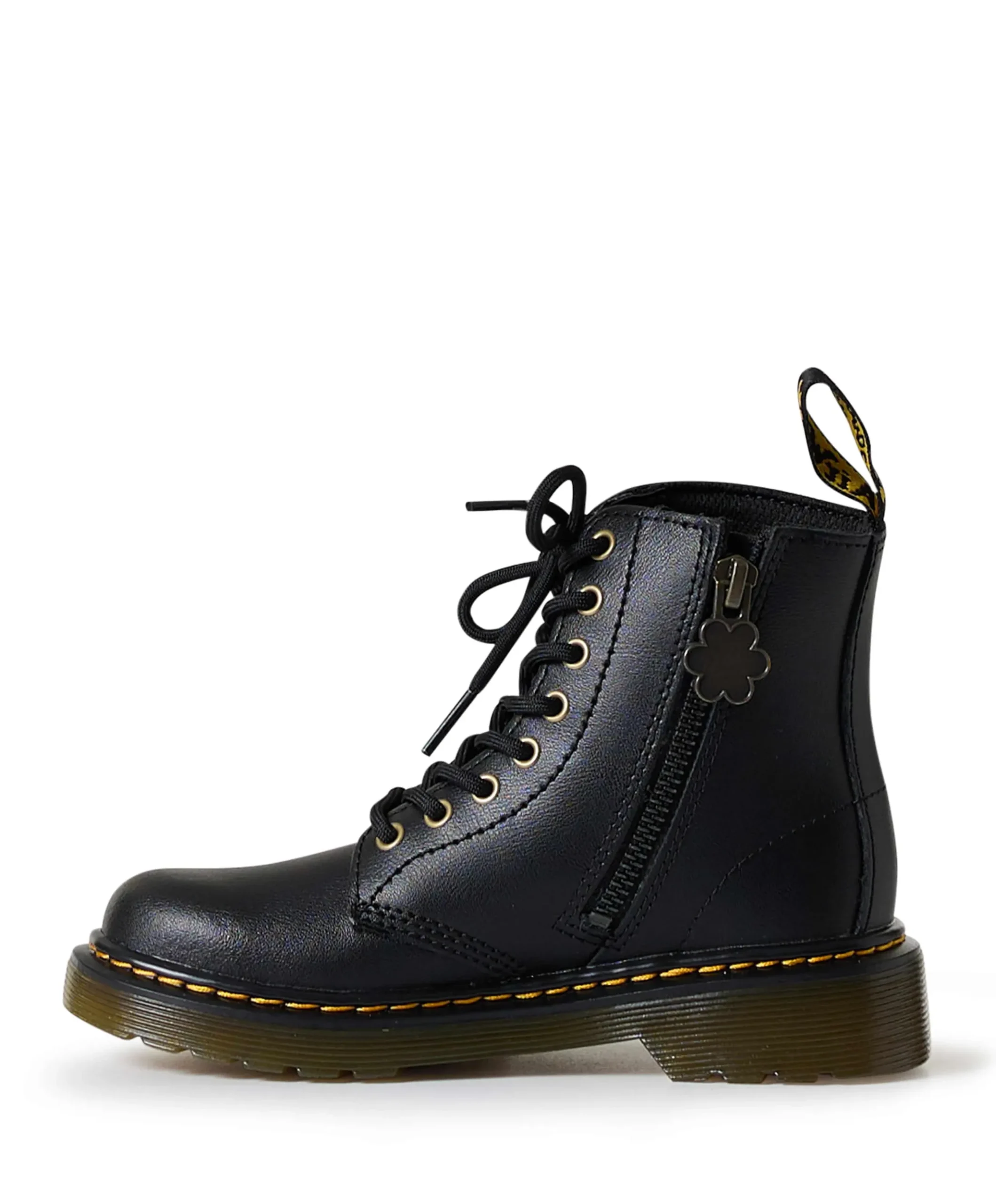 1460 J meisjes boots zwart