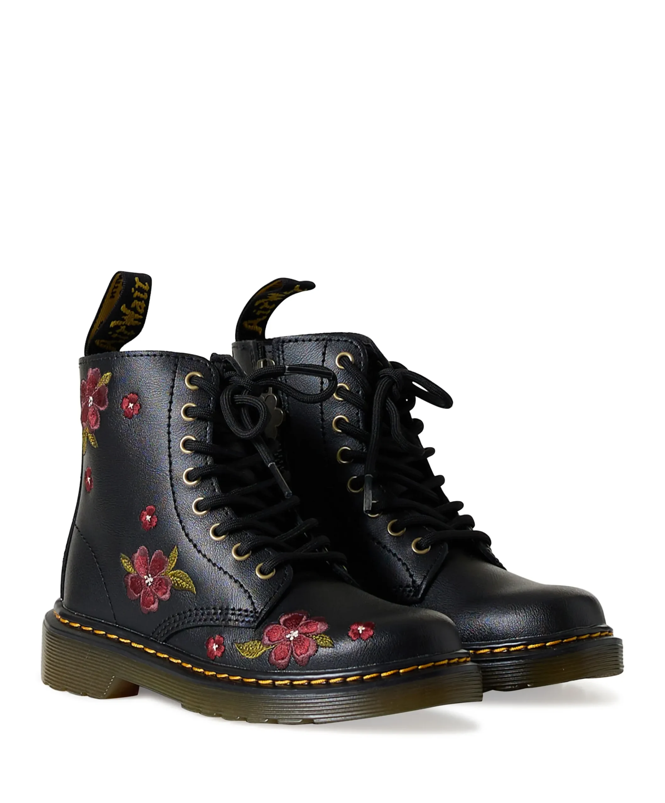 1460 J meisjes boots zwart